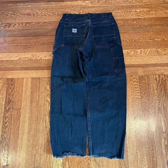 Vintage distressed‎ Lee dungaree carpenter pants - Picture 1 of 6